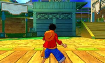One Piece - Unlimited World Red (USA) screen shot game playing